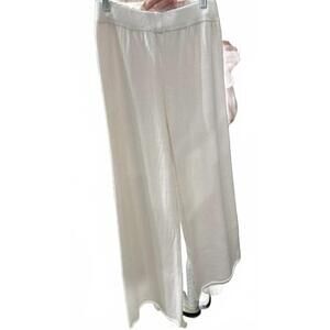 NEW COBBLESTONE LIVING women's cleo knit pants in ivory